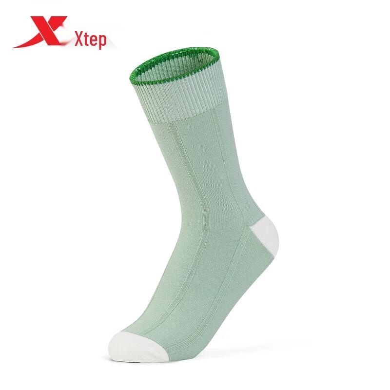 Xtep Women s Sports Crew Socks 2-Pack One Size