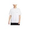 Nike Sportswear Comfortable Fashion Versatile Pocket Moisture-Wicking Short Sleeve T-Shirt Men Tops White IB1383100