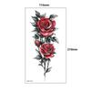 Aesthetic Romantic Fake Tattoo Stickers Half Sleeve Realistic Floral Temporary Tattoos For Women Waterproof Long Lasting Body Art 6 Sheets  Jewelry