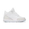 Air 3 Retro PreSchool 'Triple White' (Unisex) White / White-White Kids' Basketball Shoes 429487 111