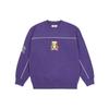Palace SS21 Mumma Mia Crew Neck Long Sleeve Sweatshirt With Italian Football Logo Unisex Sweatshirt Purple P20CS175