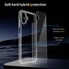 For Samsung Galaxy A06 5G Clear Phone Case TPU+Acrylic Shockproof Phone Back Cover