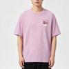 Li Ning T Shirts Men's Dusty Pink Short Sleeved Crew Neck Moderate AHSVE97-4