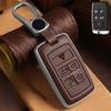 A+ Zinc Alloy Leather Car Key Case Cover For Land Rover Evoque Range Rover Sport