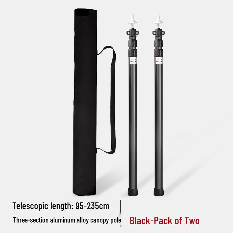 LvXunPengKe Adjustable Telescopic Aluminum Alloy Tent Canopy Pole