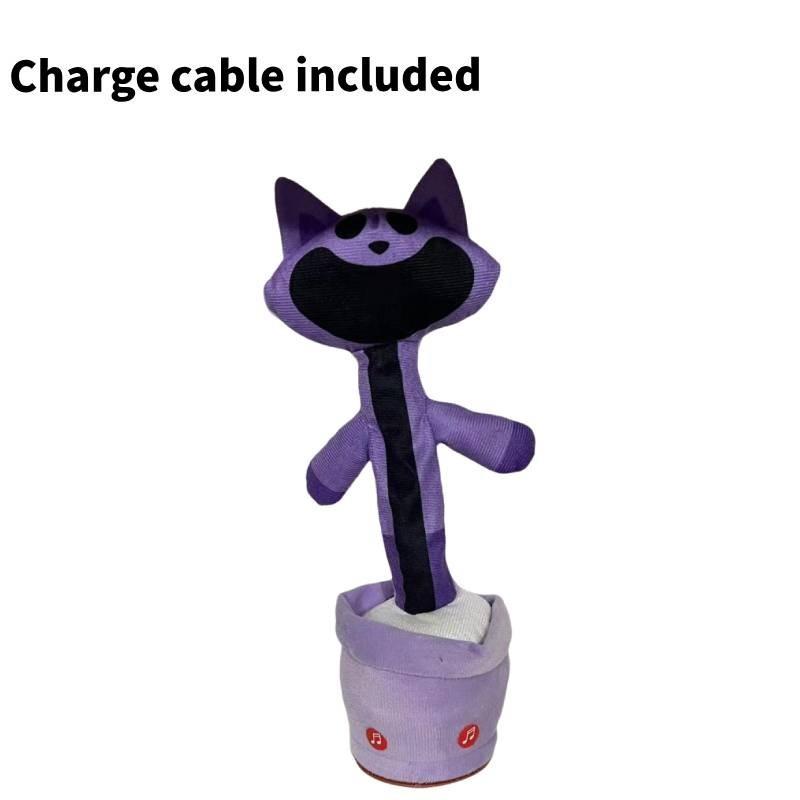 

Adorable Singing And Dancing Boppy Plush Toy In Various Bright Colors And Designs Purple Charging