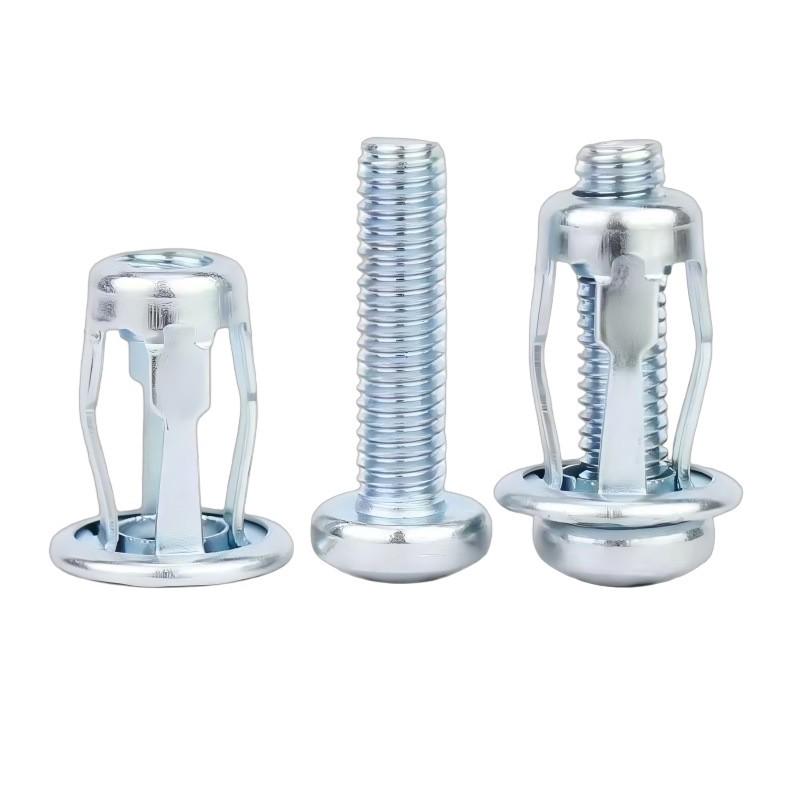 Petal Nut Czech Rivet Nut Expansion Bolt, Galvanized Carbon Steel & Aluminum Plate M4/M5/M6/M8