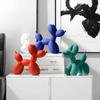 Modern Sleek Nordic Creative Design Balloon Dog Ornaments Living Room Bedroom Wine Cabinet Decoration Resin Craft Plush Decoration Art