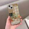 Чехол для телефона 'Рождественская елка' для IPhone 17 Pro Max 15 Pro 16 14 Plus 12 13 Mini 11 Pro Ударопрочный гальванизированный стеклянный чехол