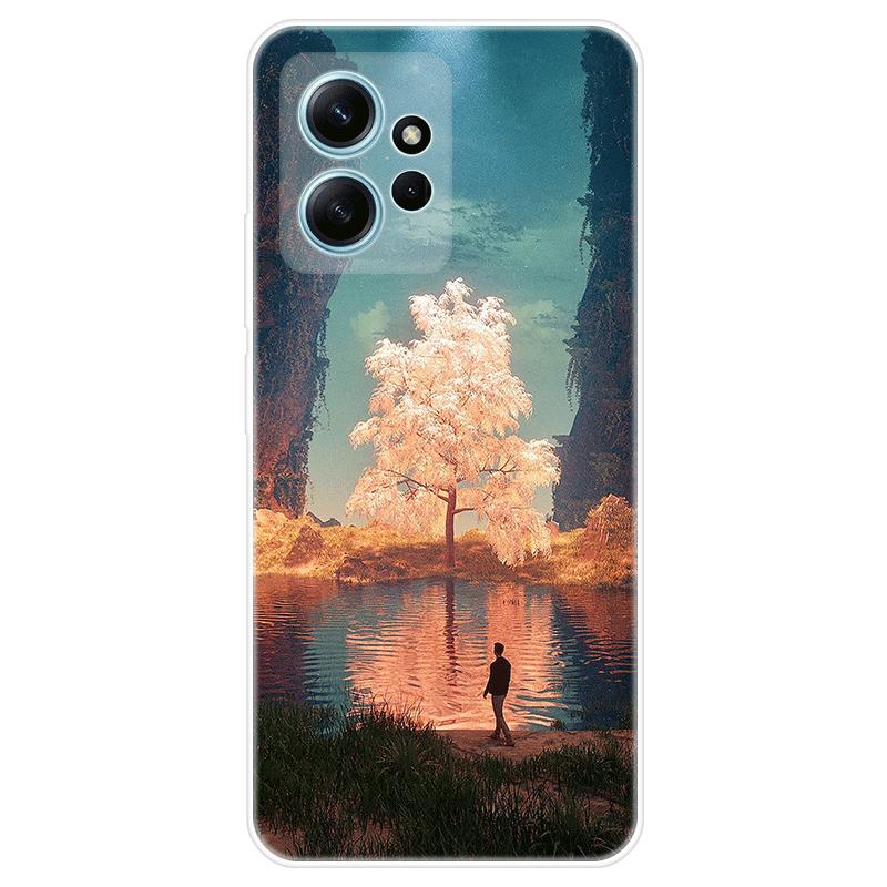 Per Xiaomi Redmi Note 12 Note12 4G Custodia morbida in silicone Cover posteriore Cartoon Phone Case Diversificazione
