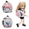 Fashion Child Gift Haversack Doll Bag Travel Case Mini Backpack Rucksack