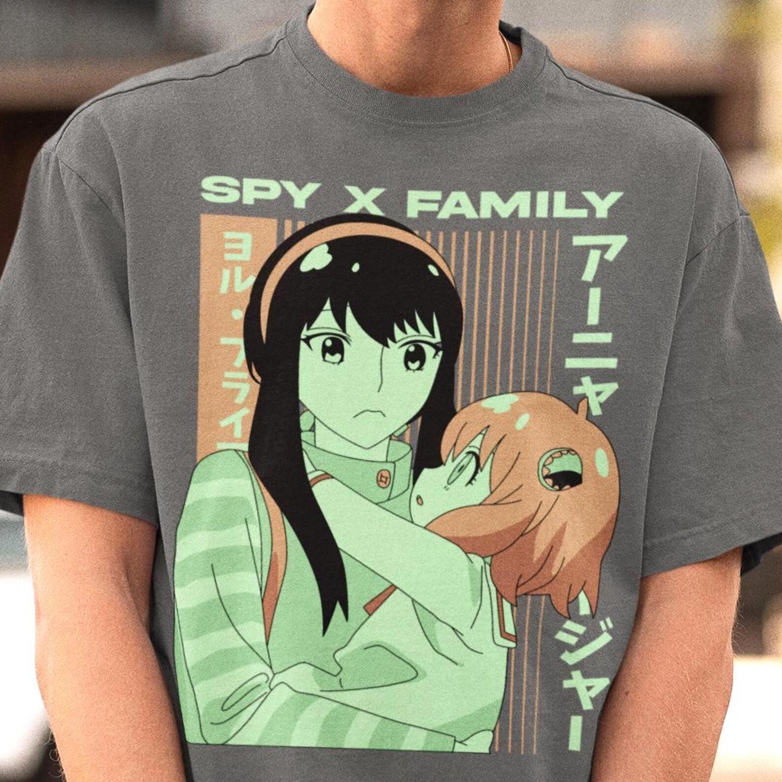Anya Forger & Yor Forger Shirt - Spy X Family Anime T-shirt 2XL