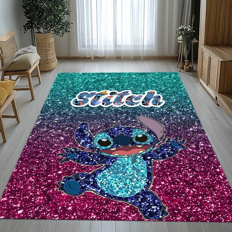 Covor Kawaii cu Cusături S, Anti-Alunecare pentru Sufragerie, Covor Moale pentru Dormitor, Cameră de Joacă pentru Copii, Canapea, Decor Acasă, Preș Cadou
