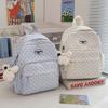 Schoolbag New Japanese Ins Schoolbag College Wind Small Fresh Sweet Polka Dot Backpack Primary School Students Light Travel Backpack