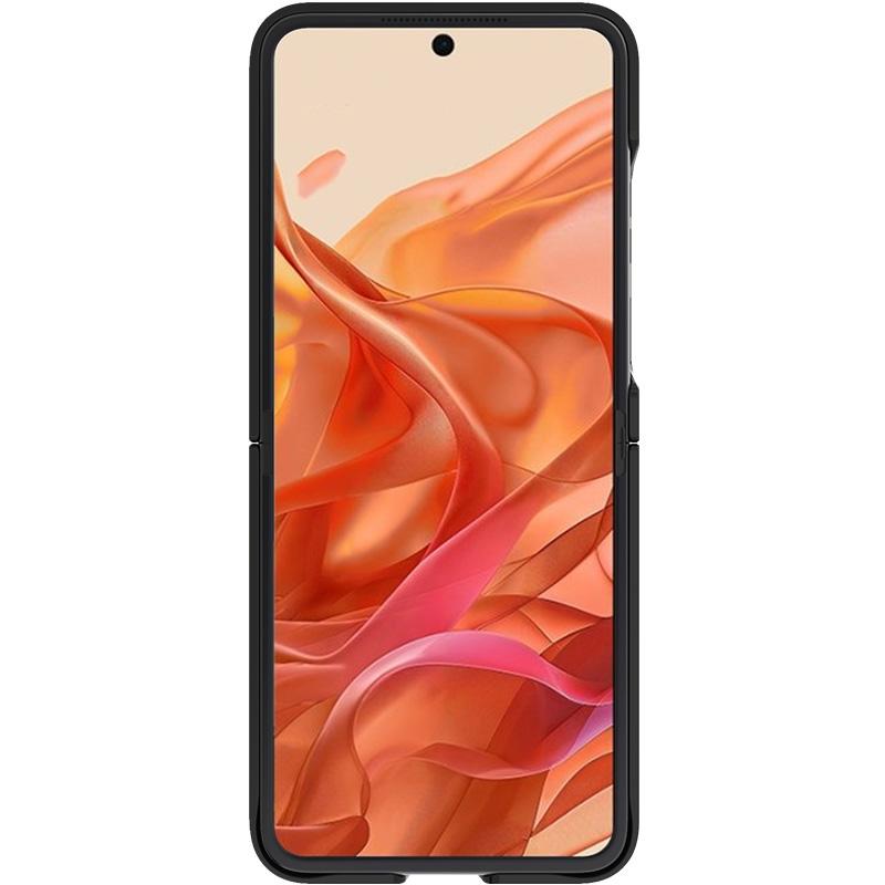 IMAK Ruiyi Serie für Motorola Razr 50 Ultra 5G/Razr+ 2024 5G Hülle Leder+PC Klapphandyhülle