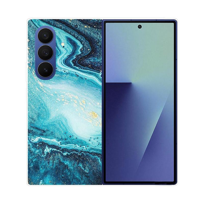 For Samsung Galaxy Z Fold 7 5G Phone Case Cover Transparent Back Protective Shell Coque For Samsung Z Fold7 Clear Hard PC Fundas