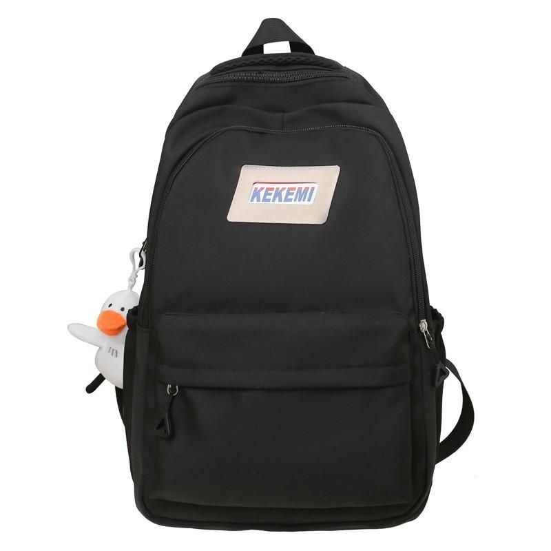 Stylish High School Students Double Shoulder Bag Large Capacity Book Bag Wholesale