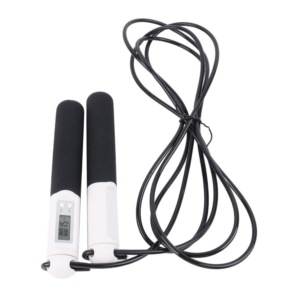 Training Skipping Rope Black Thickened Countable Universal Jump Rope for Burning Fat Fast Losing Weight