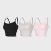Puma Bodywear Performance Ribbed Bra Top 3-Pack