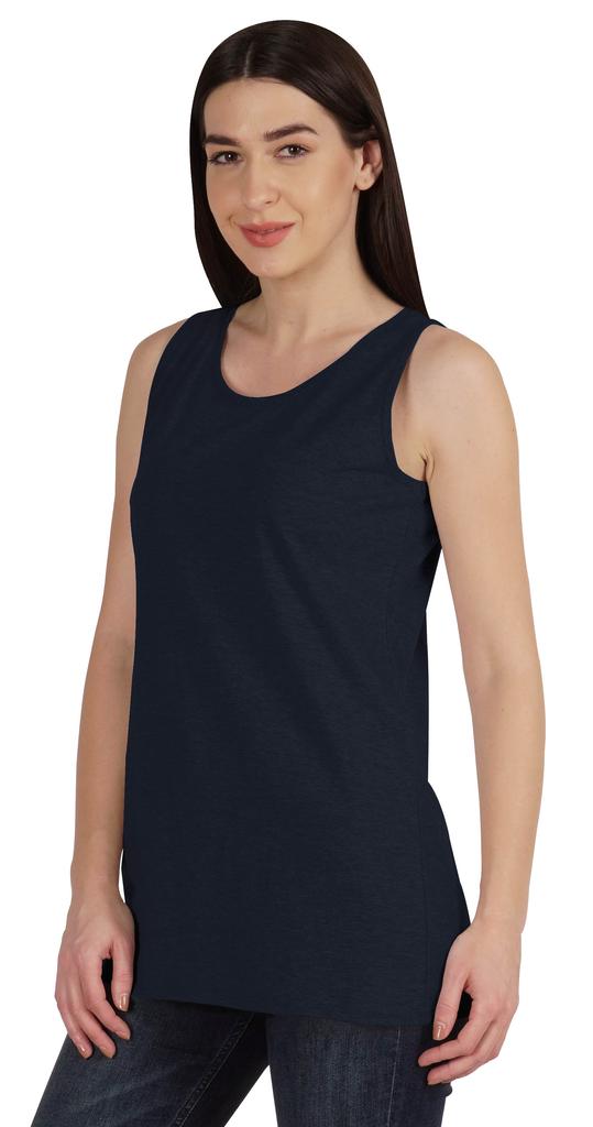 Inkmeso Women  s   Solid Sleeveless Tank Tops Scoop Neck Summer T-shirt Casual