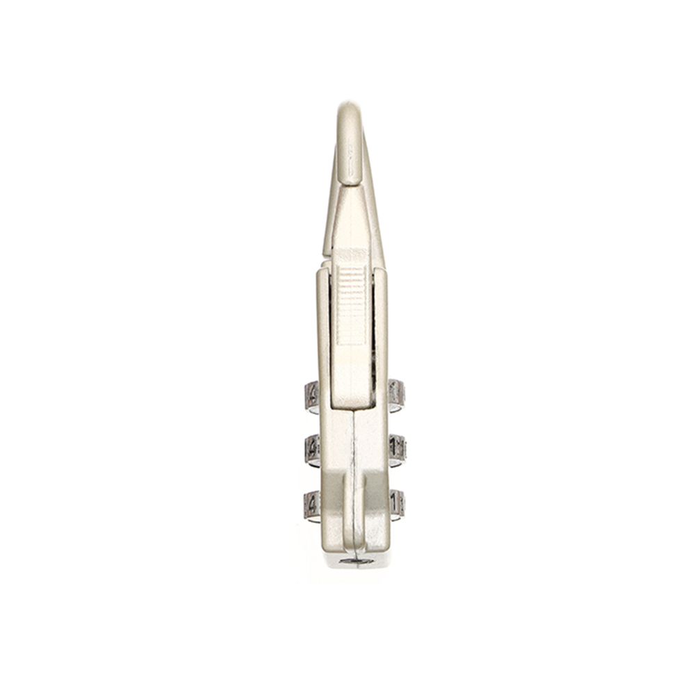 Secret Safe Lock of Gym Baggage Password Locks 3 Digit Combination Lock Zipper Padlock Bags Padlock