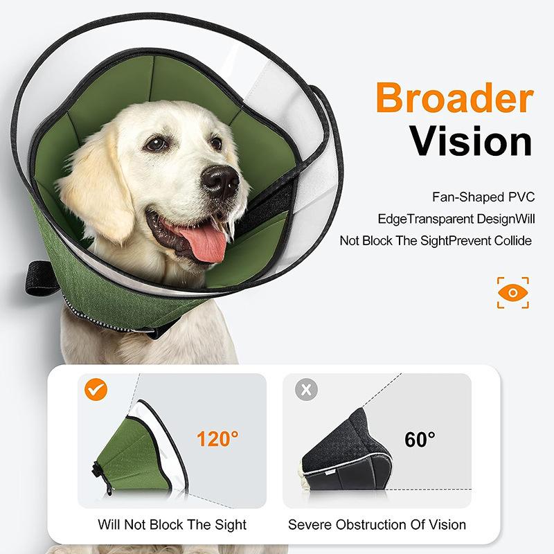 Accesorii pentru animale de companie adâncite și lărgite anti-mușcătură, anti-lingere, anti-zgârieturi, echipament de cap reglabil