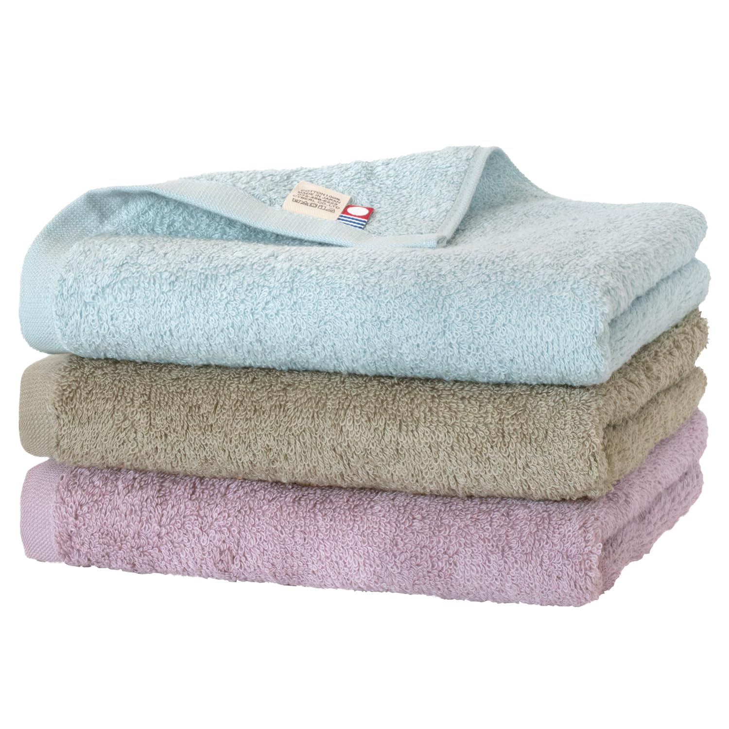 

Сертифицированный набор полотенец для лица Bloom Imabari Towel из 3 штук с Quick Room, сделано в Японии, мягкое, впитывающее, высушивающее, 100% хлопок, (натуральный)