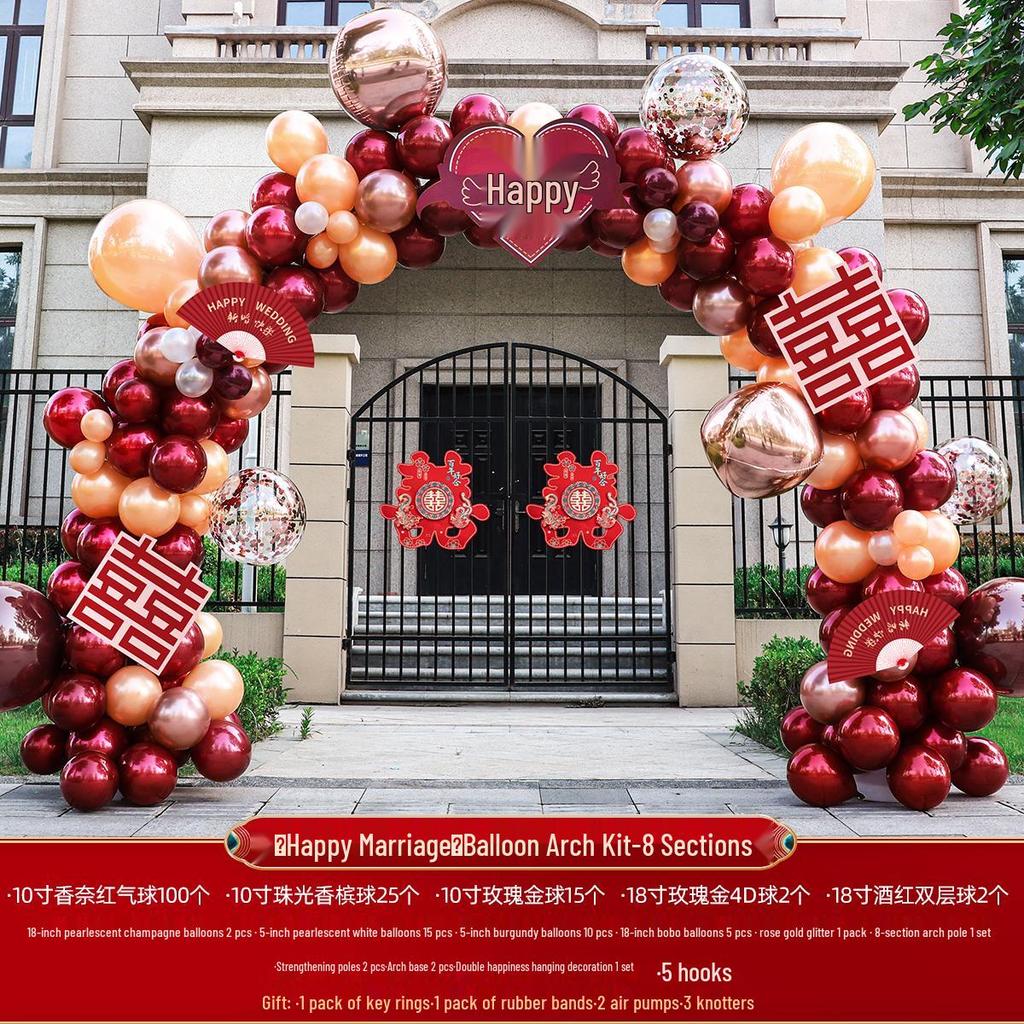 Wedding Balloon Arch Stand for Outdoor Aisle or Doorway Decoration