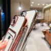 Luxury Plating Frame Wallet Phone Case with Card Holder for iPhone 16 15 14 13 12 11 Pro Max 16 Plus 15 Pro 14 Pro Max Soft TPU Shockproof Case Cover
