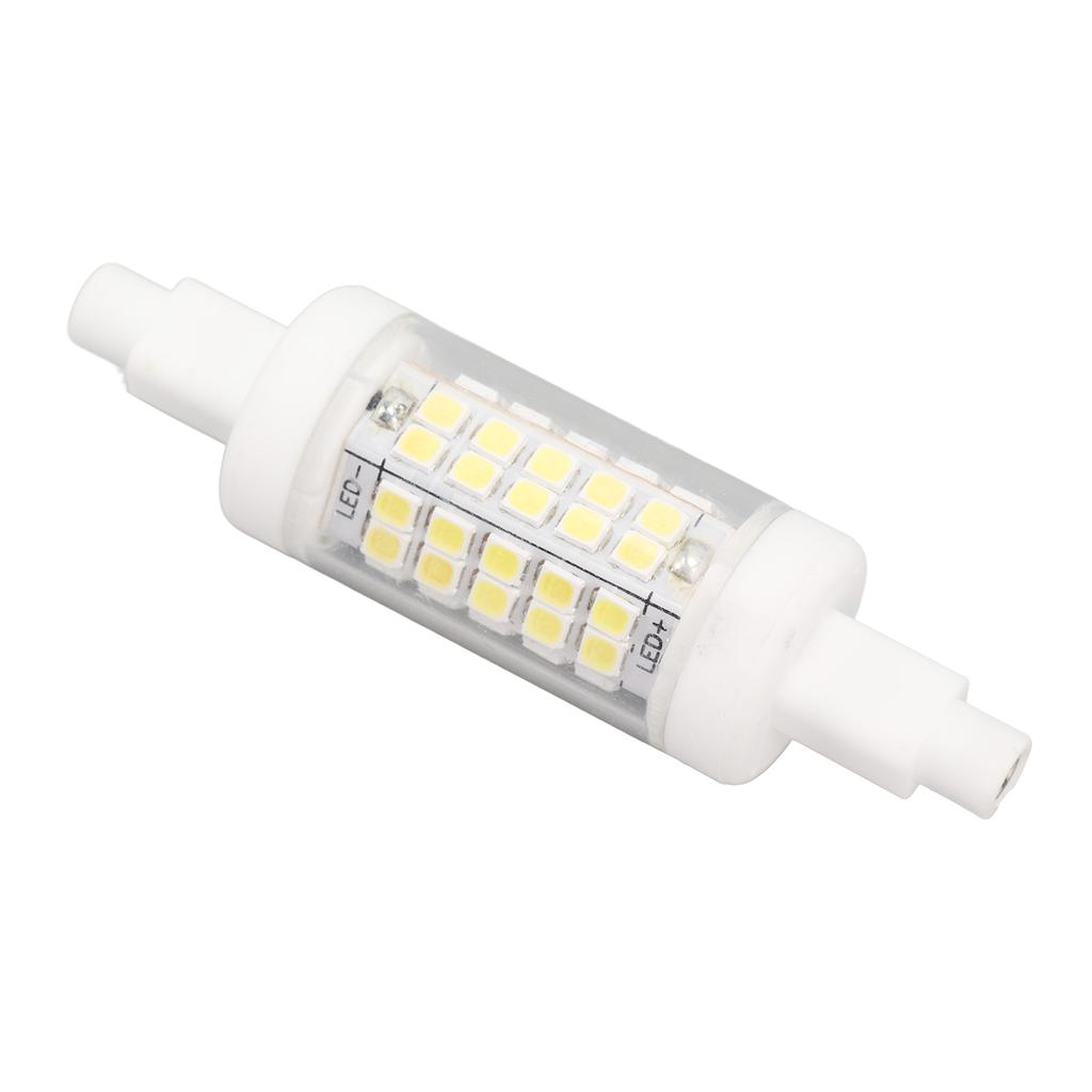 R7s LED-Lampe 80mm 5W Doppelseitiger Fluter mit 60LED 6000K Weißlicht Maisbeleuchtung zum Ersetzen 220V