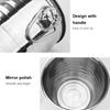 Ice Cube Maker Champagne Wine Beer Bucket 5L Stainless Steel Wine Beer Cooler Bucket For KTV Bar Kitchen Party Barware