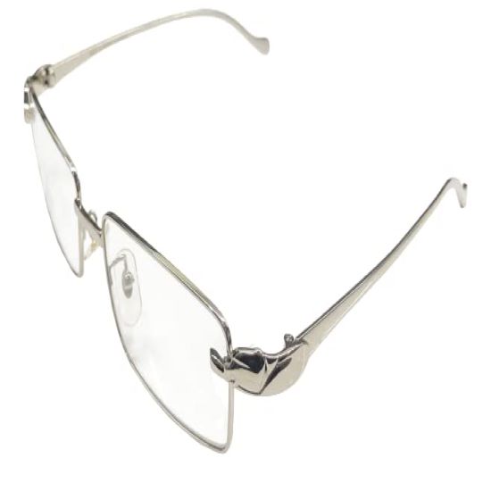 RSINC Business Классические Роскошные Серебряные Очки Для Глаз Полностью Ободковые Дизайн с Пантерами Очки Пантера-Тележка- 5 Полностью Ободковые