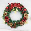 DIY Frohe Weihnachten Dekorationen Für Zuhause Natur Rattan Kranz Girlande Baum Basteln Weihnachtsdeko Zubehör Frühling Hochzeit Neujahr