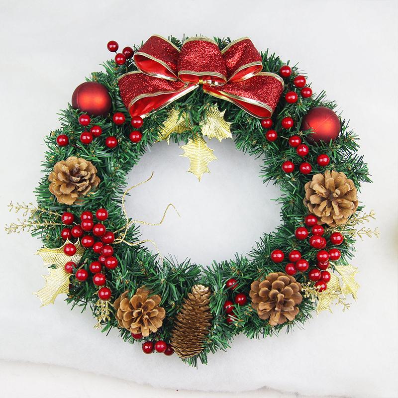 DIY Frohe Weihnachten Dekorationen Für Zuhause Natur Rattan Kranz Girlande Baum Basteln Weihnachtsdeko Zubehör Frühling Hochzeit Neujahr