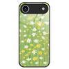 For iPhone 17 Air Case PC TPU Tempered Glass Pattern Printing Phone Back Cover