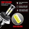 Motorcycle LED H4 Headlight - High/Low Beam, Super Bright 6000K, Plug & Play, Ultra White