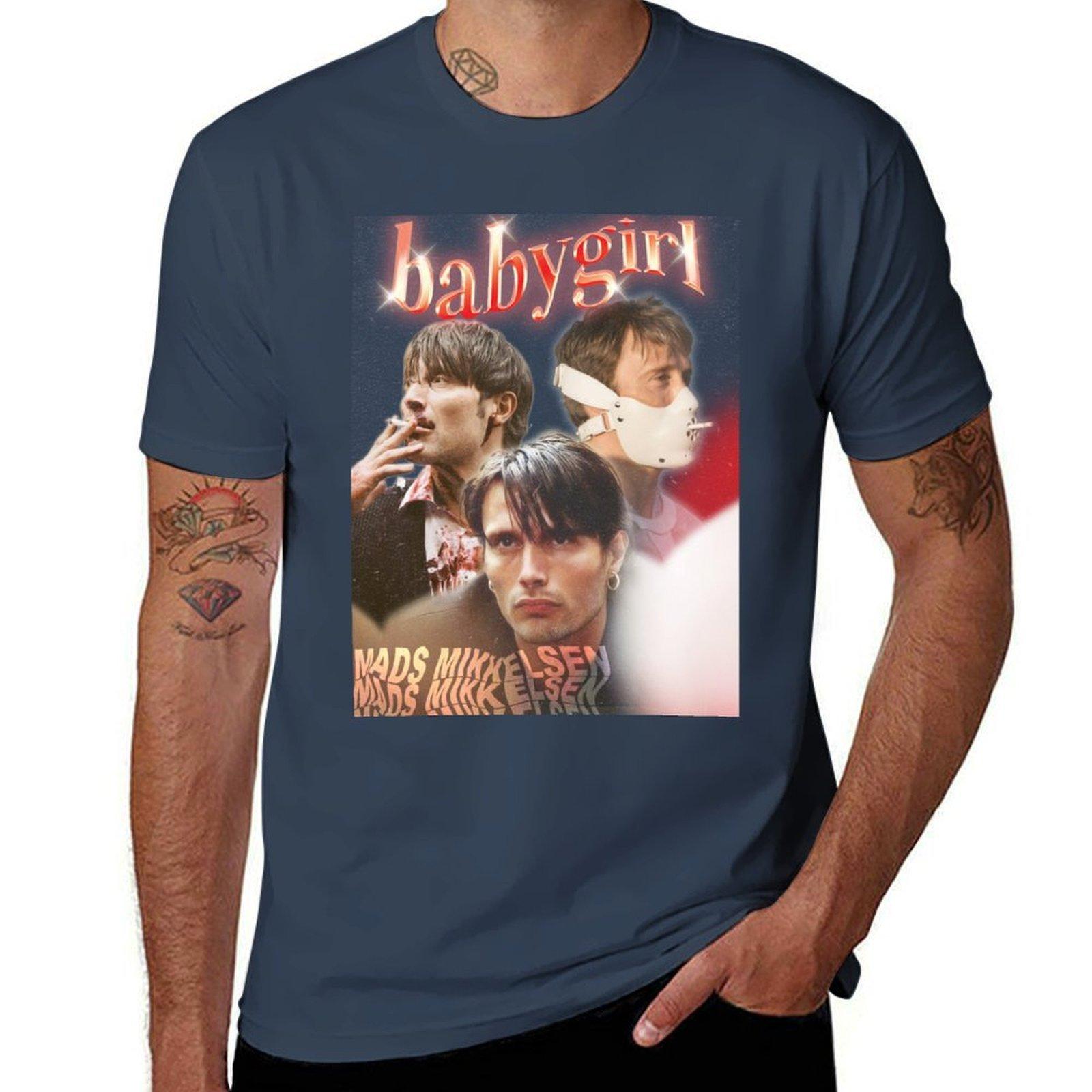 Mads Mikkelsen Babygirl Tshirt T Shirts For Unisex Pack White Essential T Shirt Tshirt S