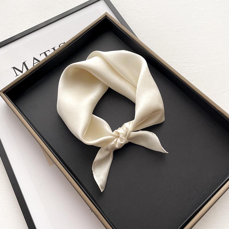 

Мода 100% Натуральный Шелковый Шарф Женские Шали Накидки для Леди Шейный Платок Фуляр Шарфы Пашмина Женская Шаль Хиджаб Бандана 2022 53x53cm