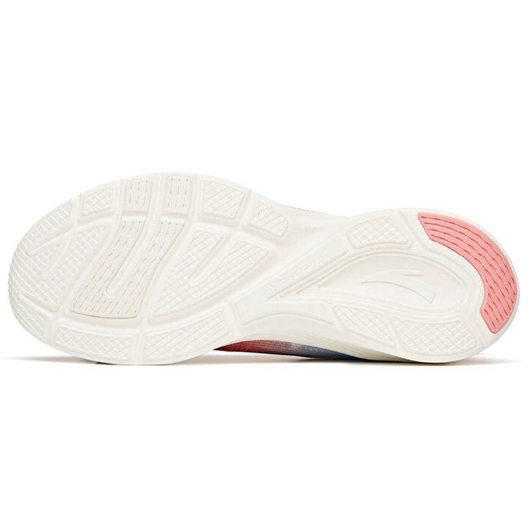 Anta Hydrogen Run 3 Low Top Running Shoes Women Sneakers White Pink Blue 122235540S-3