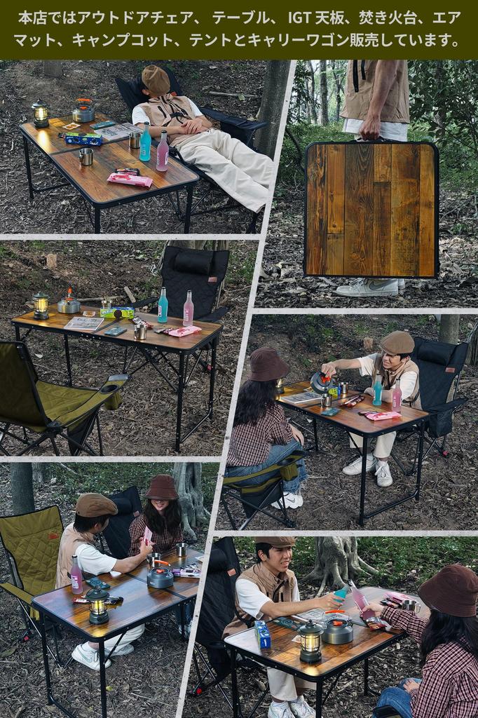 DesertFox Camping Outdoor Height For Easy To Easy To FGZ Table, Table, Folding, 120/180cm, 3-level Adjustable, Picnics, Leisure, Camping, Foldable,