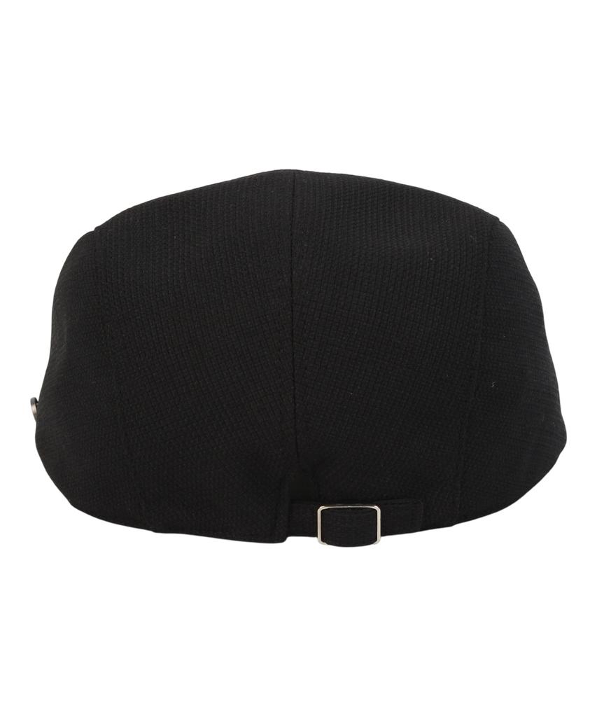 Small Check Black Hunting Cap