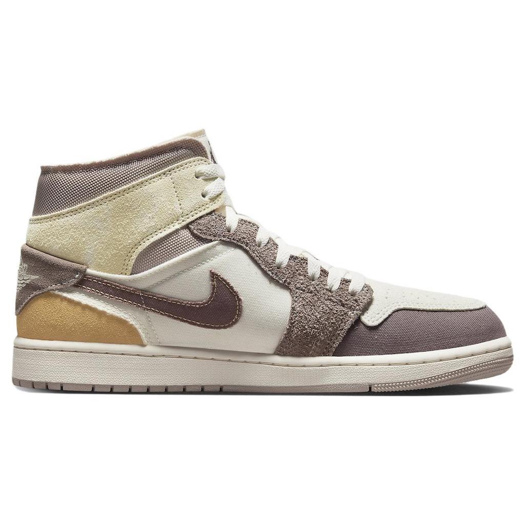 New JORDAN Air JORDAN 1 Mid Se Craft Taupe Haze DM9652-102