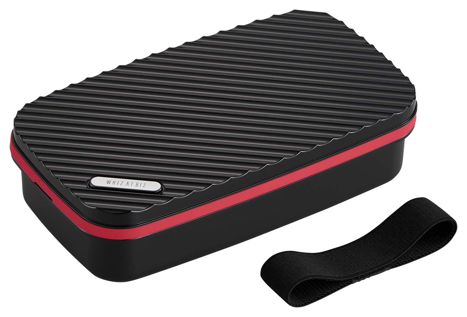 

OSK Bento Box for WHIZ AT Belt to Made in Dishwasher Men, BIZ, 850ml, Black, [Chopsticks Included/Dividers Included/Lunch Included/Easy Wash], Japan, чёрный