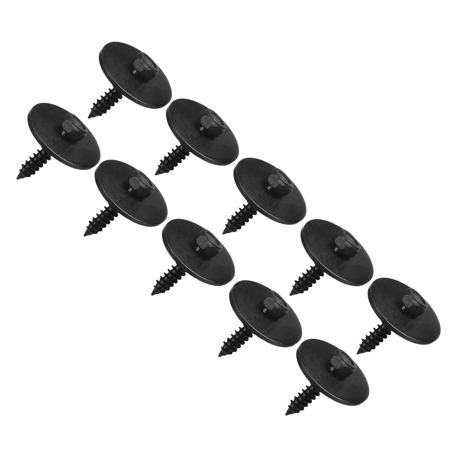 10pcs 8mm Hex Screw Bolt Retainer Fender Liner Under Cover Screw for Mercedes Undercar Shield Sheet Metal Screw 2019900536 10pcs