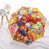 1pc Mario Characters Automatic Open/close Folding Portable Umbrella with 8-Rib Structure for Women/Men, All-Season Use 124