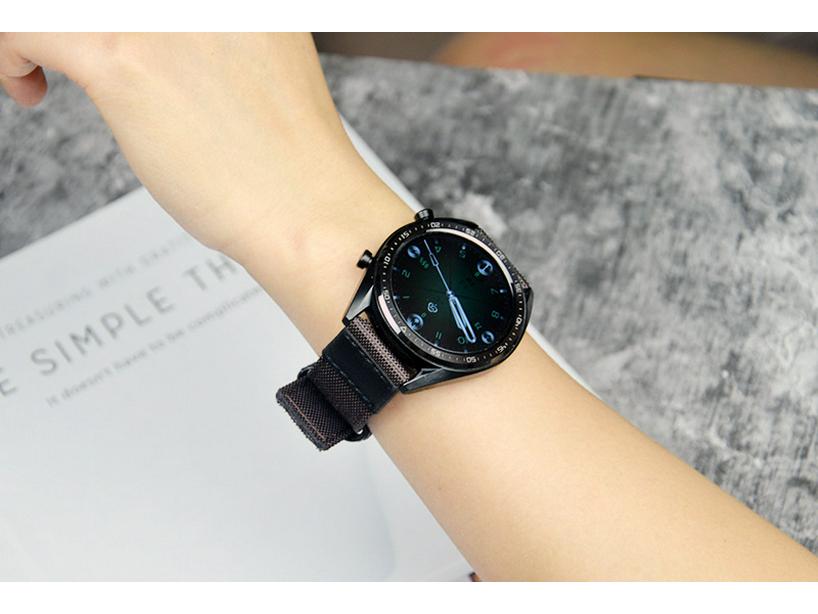 Trendy Nylon Sport Strap for Huawei GT3, Honor GS Pro, Samsung Watches