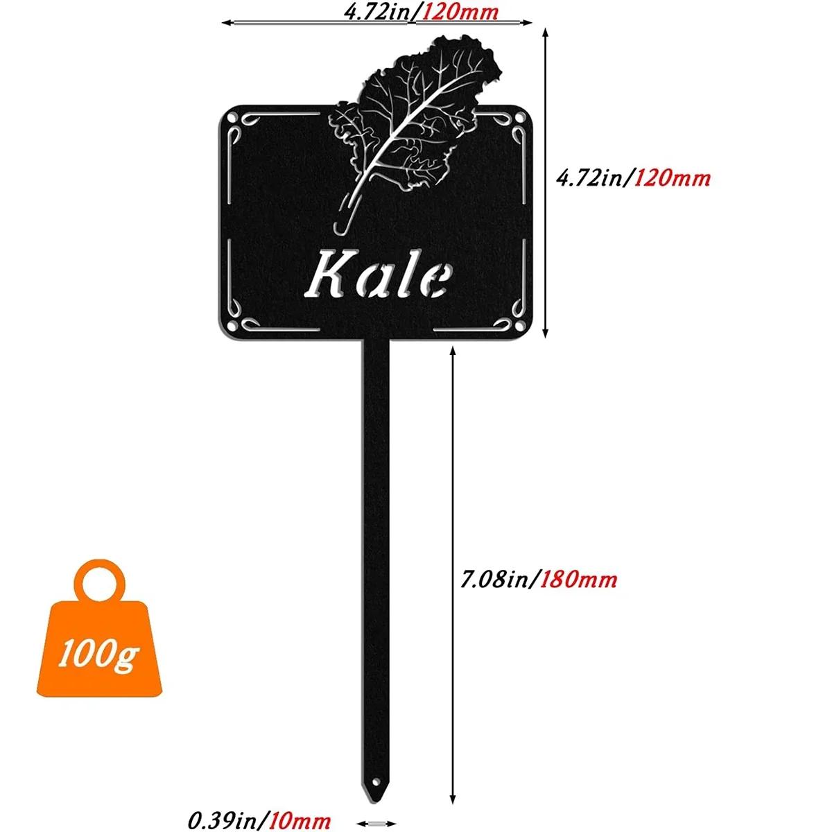

Водонепроницаемые металлические этикетки для семян: Прочные садовые бирки для рассады и горшков. Уличный декор. Прочный, подходит для горшков и овощей.