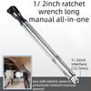 Universal Offset Impact Extension Wrench Manual Automatic High Torque 1/2 Ratchet Tool For Repair Projects