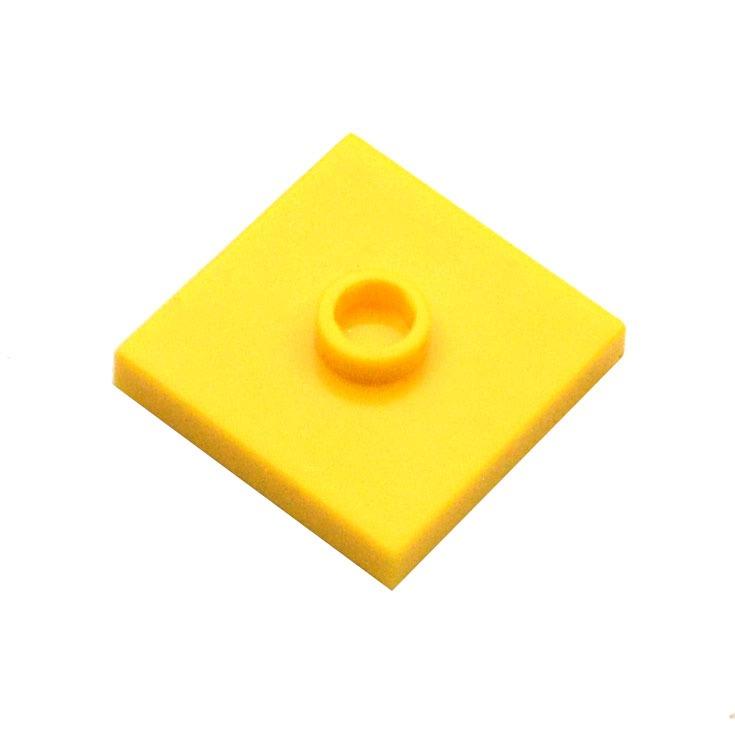 200pcs DIY Building Blocks Convex Seat Bricks 2x2 Dots Educational Plastic Compatible Brands Kids Gifts Toys for Children 87580