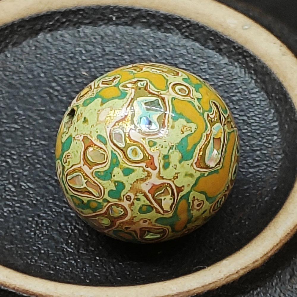 15mm Large Lacquer Loose Craft Beads for DIY Bracelets and Accessories
